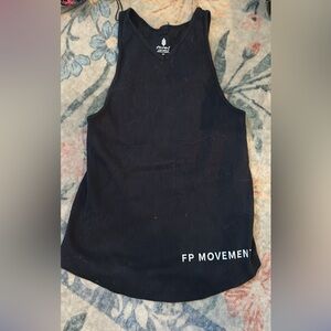 Free people Black Tank Top
